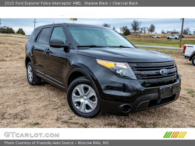 2015 Ford Explorer Police Interceptor 4WD in Shadow Black