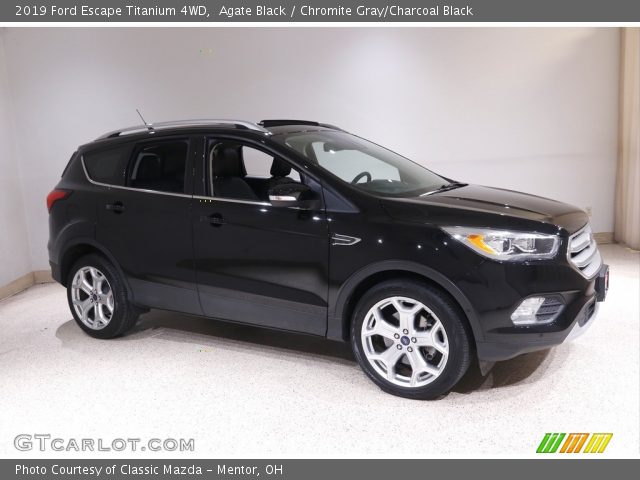 2019 Ford Escape Titanium 4WD in Agate Black