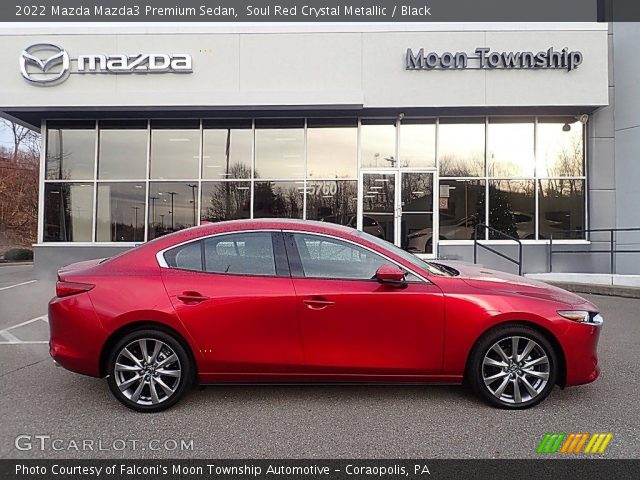 2022 Mazda Mazda3 Premium Sedan in Soul Red Crystal Metallic