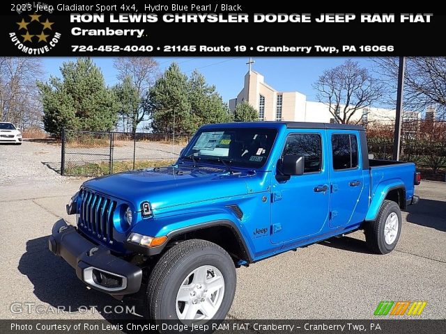 2023 Jeep Gladiator Sport 4x4 in Hydro Blue Pearl