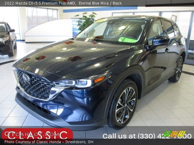 2022 Mazda CX-5 S Premium Plus AWD in Eternal Blue Mica