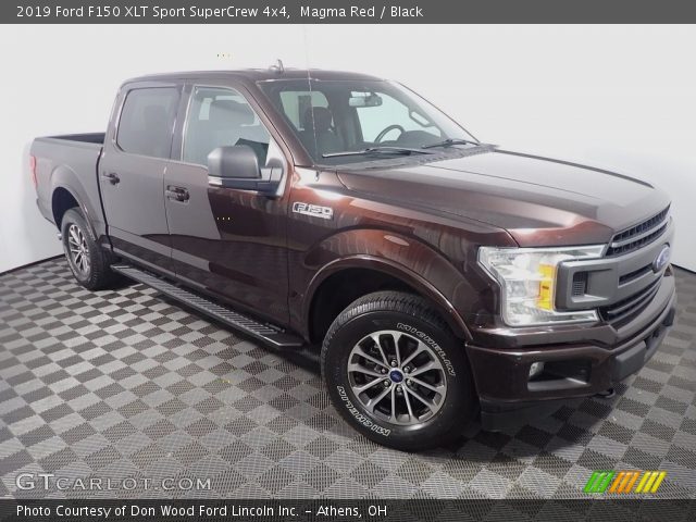 2019 Ford F150 XLT Sport SuperCrew 4x4 in Magma Red
