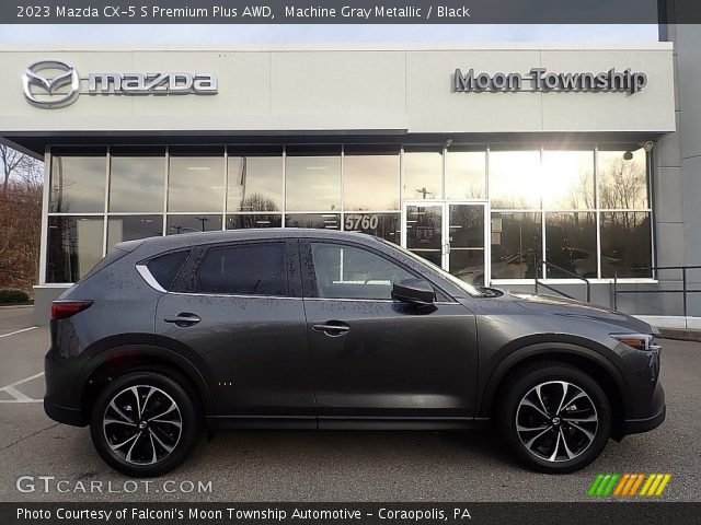 2023 Mazda CX-5 S Premium Plus AWD in Machine Gray Metallic