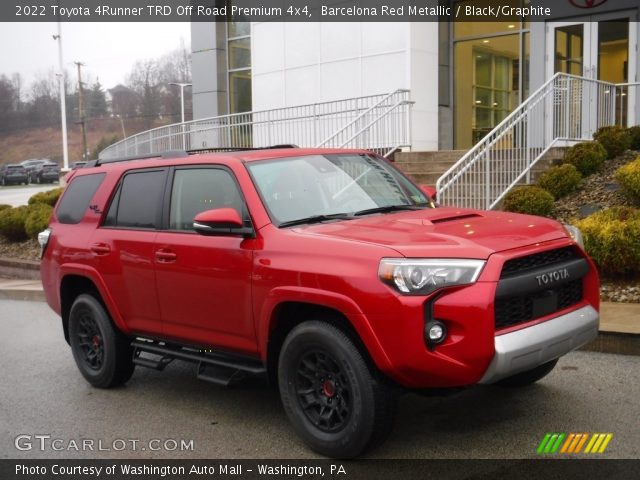 2022 Toyota 4Runner TRD Off Road Premium 4x4 in Barcelona Red Metallic