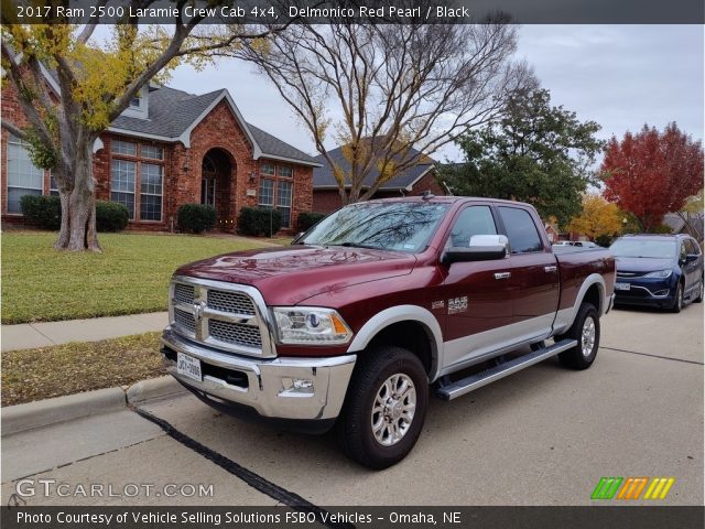 2017 Ram 2500 Laramie Crew Cab 4x4 in Delmonico Red Pearl