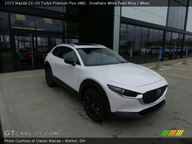 2023 Mazda CX-30 Turbo Premium Plus AWD in Snowflake White Pearl Mica