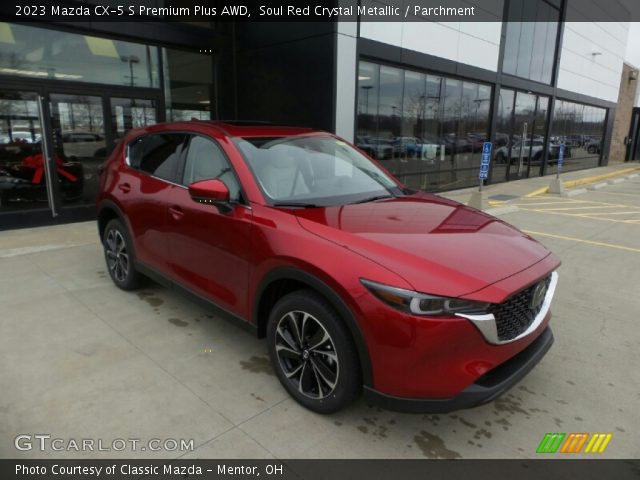 2023 Mazda CX-5 S Premium Plus AWD in Soul Red Crystal Metallic