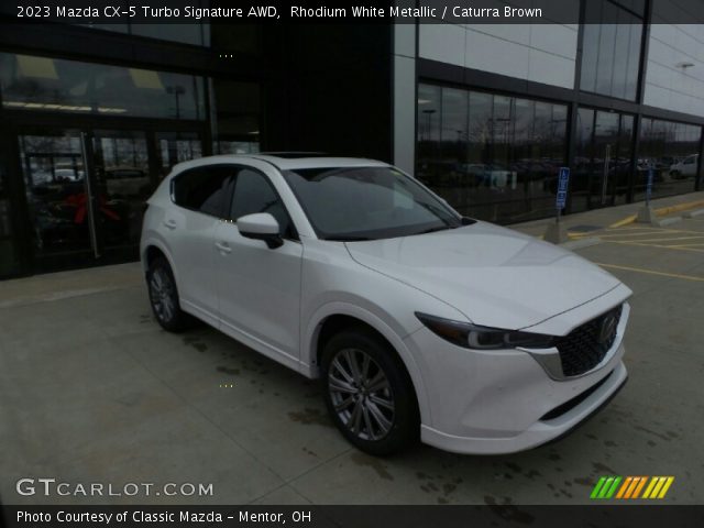 2023 Mazda CX-5 Turbo Signature AWD in Rhodium White Metallic