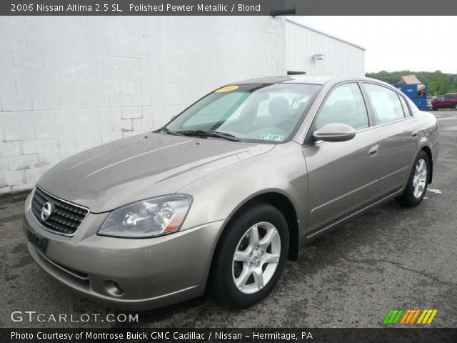 2006 Nissan Altima 2.5 SL in Polished Pewter Metallic