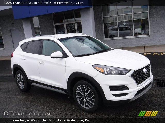 2020 Hyundai Tucson SEL AWD in Winter White