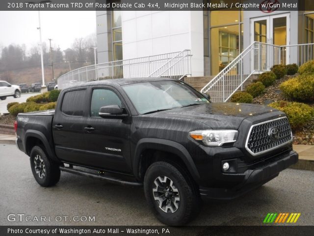 2018 Toyota Tacoma TRD Off Road Double Cab 4x4 in Midnight Black Metallic