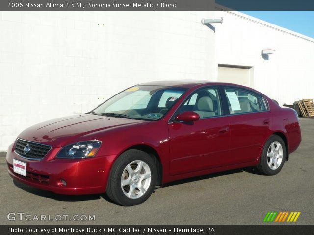 2006 Nissan Altima 2.5 SL in Sonoma Sunset Metallic