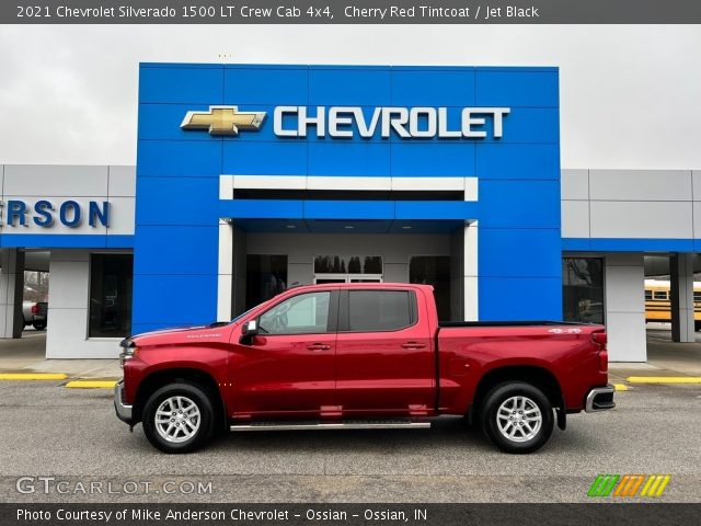 2021 Chevrolet Silverado 1500 LT Crew Cab 4x4 in Cherry Red Tintcoat