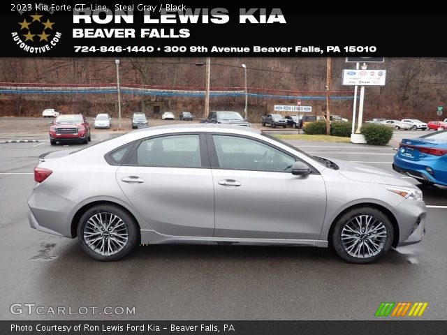 2023 Kia Forte GT-Line in Steel Gray