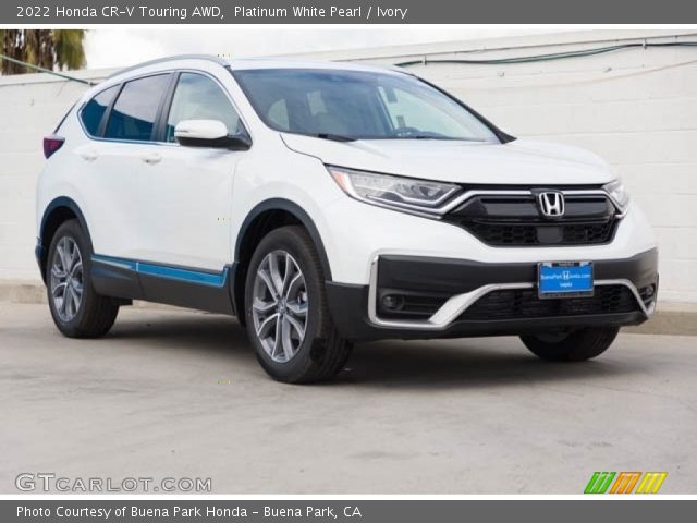 2022 Honda CR-V Touring AWD in Platinum White Pearl