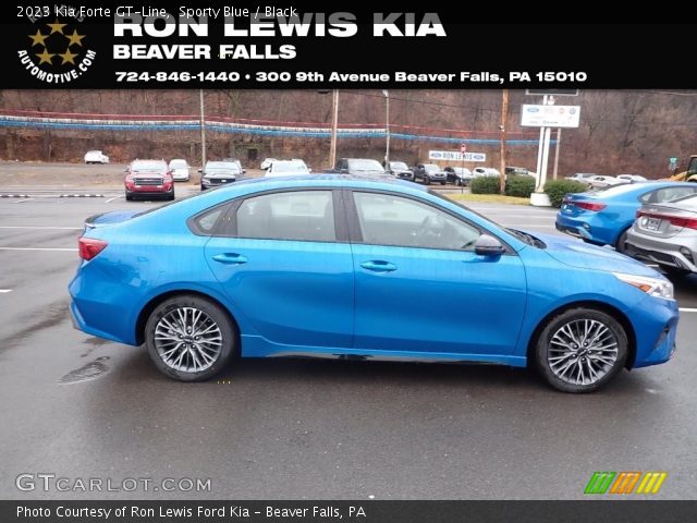 2023 Kia Forte GT-Line in Sporty Blue