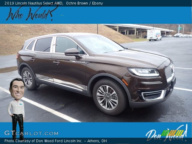 2019 Lincoln Nautilus Select AWD in Ochre Brown