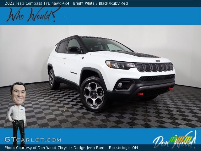 2022 Jeep Compass Trailhawk 4x4 in Bright White