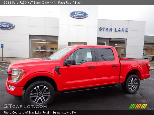 2022 Ford F150 XLT SuperCrew 4x4 in Race Red