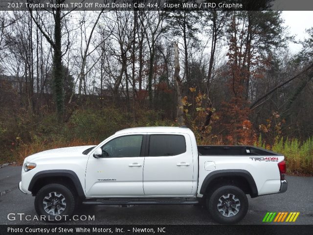 2017 Toyota Tacoma TRD Off Road Double Cab 4x4 in Super White