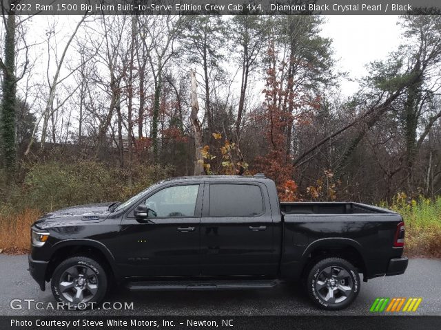 2022 Ram 1500 Big Horn Built-to-Serve Edition Crew Cab 4x4 in Diamond Black Crystal Pearl