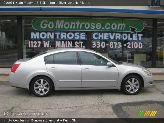 2006 Nissan Maxima 3.5 SL in Liquid Silver Metallic
