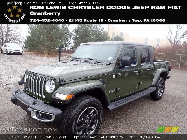 2023 Jeep Gladiator Overland 4x4 in Sarge Green