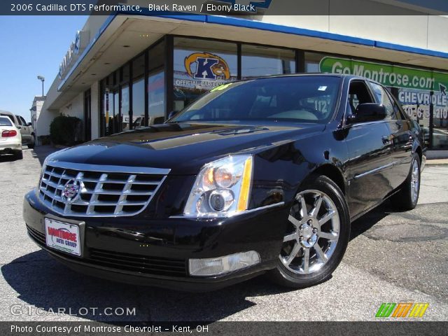 2006 Cadillac DTS Performance in Black Raven