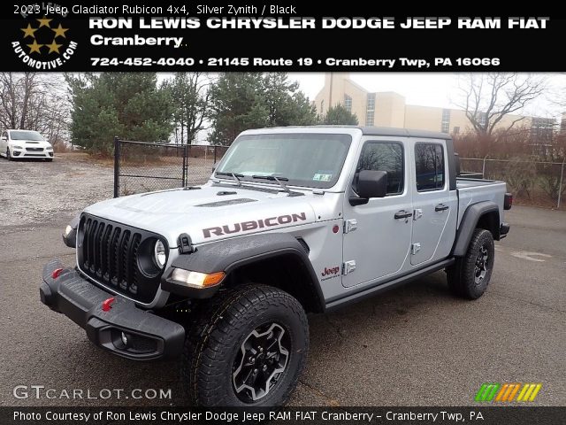 2023 Jeep Gladiator Rubicon 4x4 in Silver Zynith