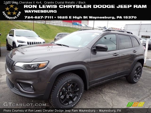 2022 Jeep Cherokee X 4x4 in Granite Crystal Metallic