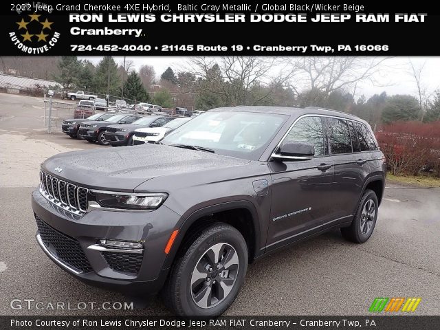 2022 Jeep Grand Cherokee 4XE Hybrid in Baltic Gray Metallic