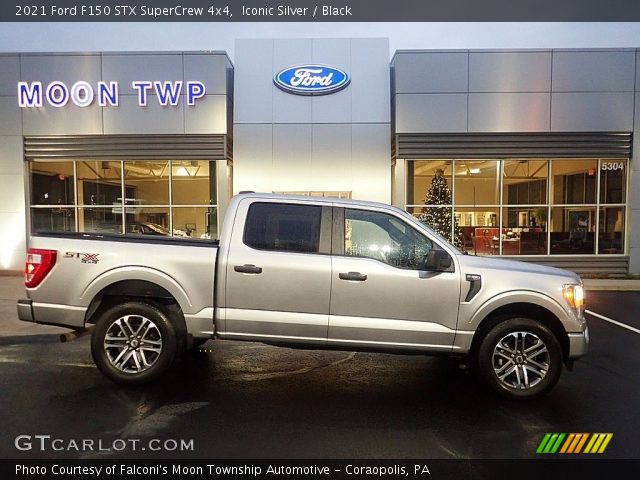 2021 Ford F150 STX SuperCrew 4x4 in Iconic Silver