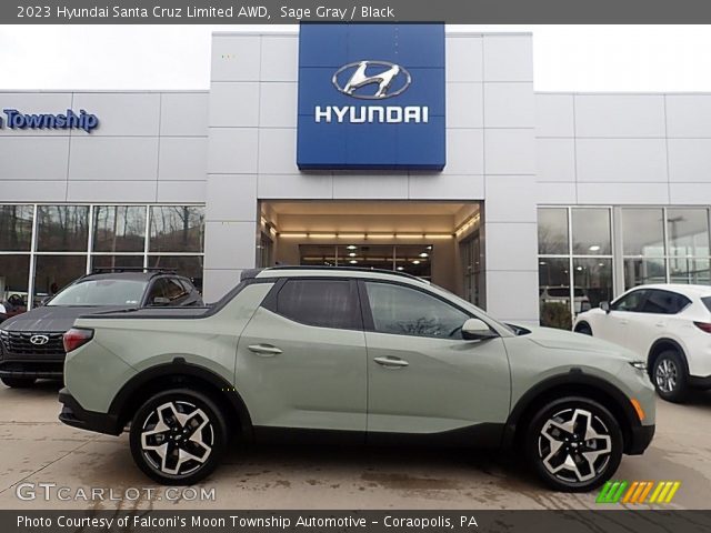 2023 Hyundai Santa Cruz Limited AWD in Sage Gray