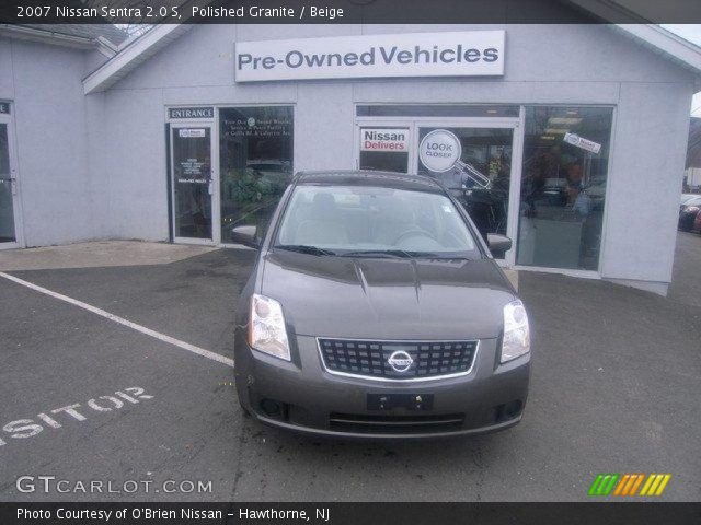 2007 Nissan Sentra 2.0 S in Polished Granite