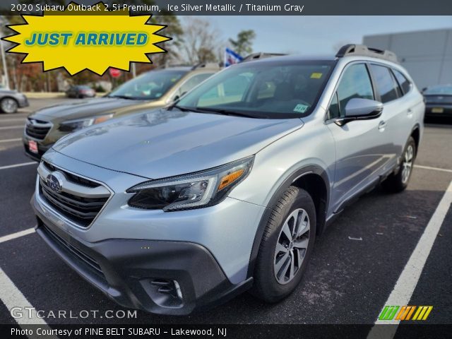 2020 Subaru Outback 2.5i Premium in Ice Silver Metallic