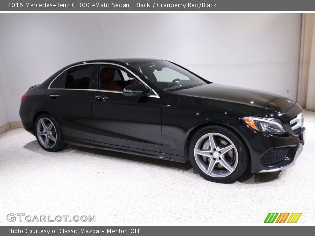 2016 Mercedes-Benz C 300 4Matic Sedan in Black