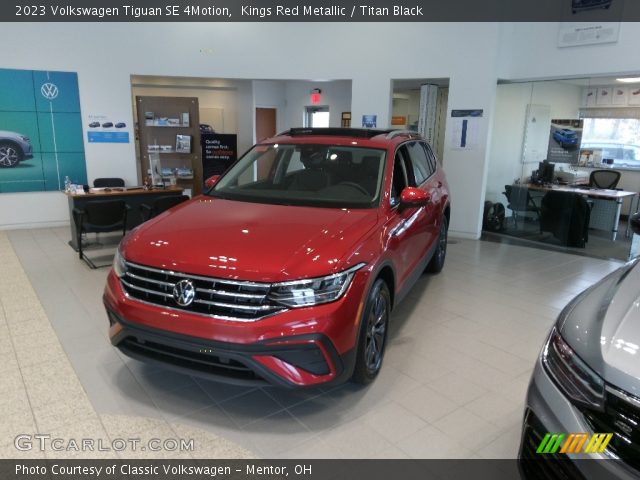 2023 Volkswagen Tiguan SE 4Motion in Kings Red Metallic