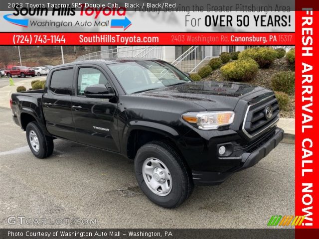 2023 Toyota Tacoma SR5 Double Cab in Black
