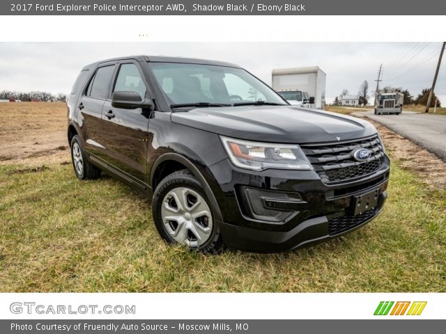 2017 Ford Explorer Police Interceptor AWD in Shadow Black