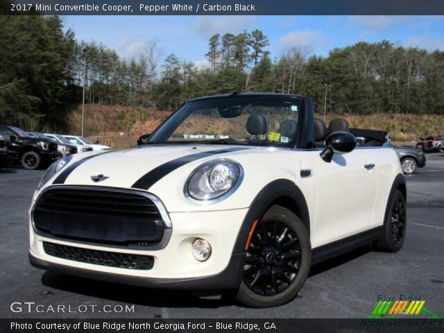 2017 Mini Convertible Cooper in Pepper White