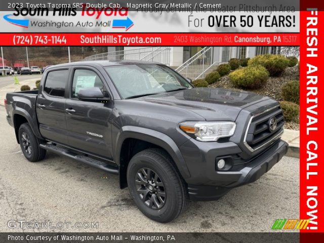 2023 Toyota Tacoma SR5 Double Cab in Magnetic Gray Metallic