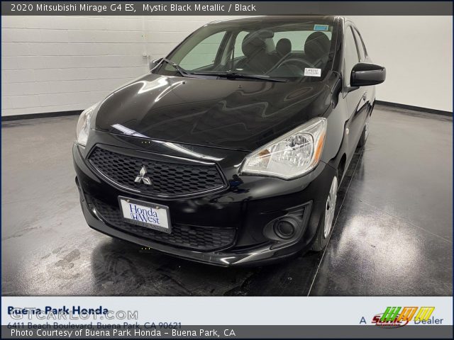 2020 Mitsubishi Mirage G4 ES in Mystic Black Metallic