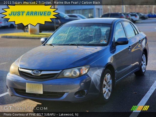 2011 Subaru Impreza 2.5i Sedan in Marine Blue Pearl