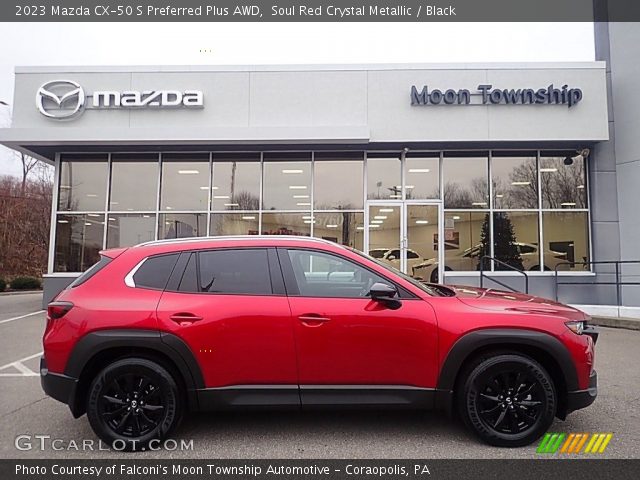 2023 Mazda CX-50 S Preferred Plus AWD in Soul Red Crystal Metallic