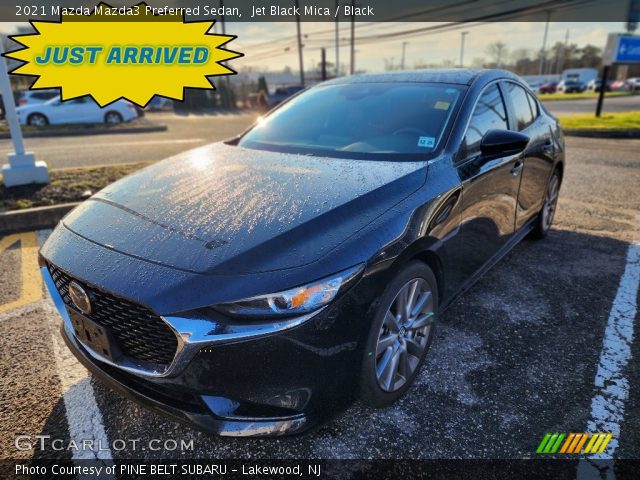 2021 Mazda Mazda3 Preferred Sedan in Jet Black Mica