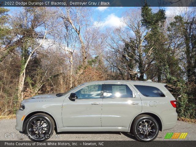 2022 Dodge Durango GT Blacktop in Destroyer Gray