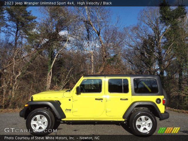 2023 Jeep Wrangler Unlimited Sport 4x4 in High Velocity