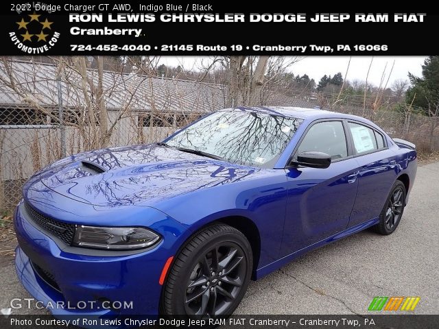 2022 Dodge Charger GT AWD in Indigo Blue