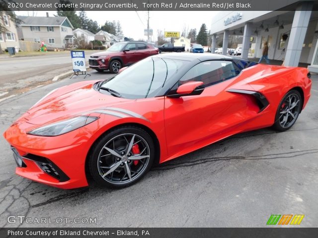2020 Chevrolet Corvette Stingray Convertible in Torch Red