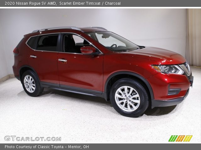 2020 Nissan Rogue SV AWD in Scarlet Ember Tintcoat